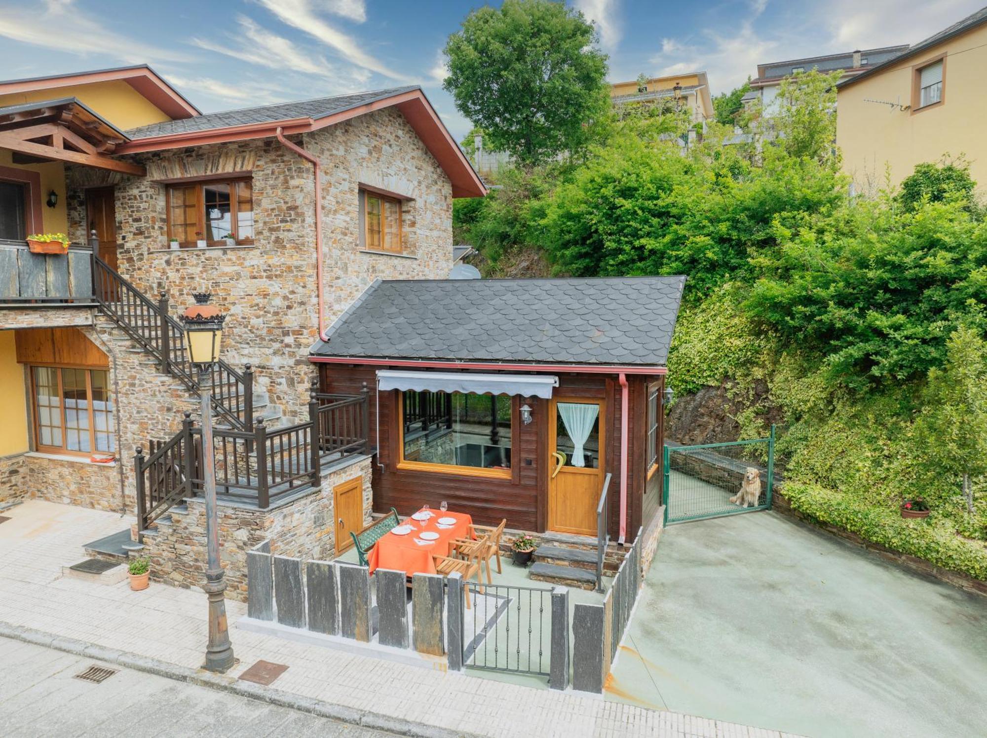 Apartamentos Rurales Tin Turismo Santa Eulalia de Oscos Dış mekan fotoğraf