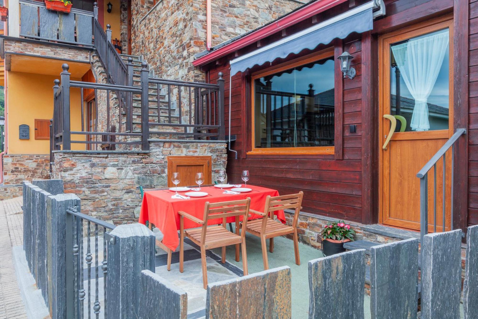 Apartamentos Rurales Tin Turismo Santa Eulalia de Oscos Dış mekan fotoğraf