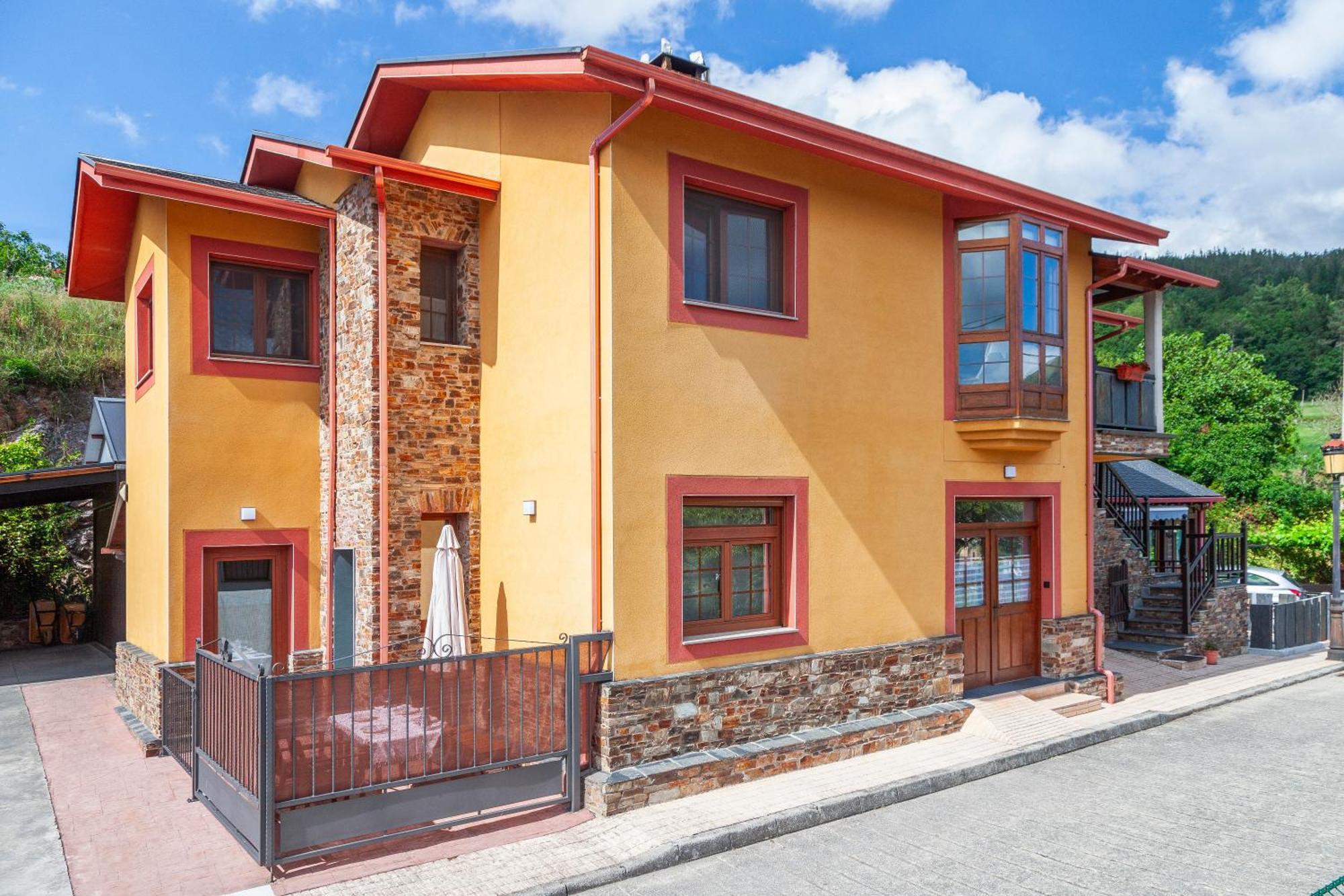 Apartamentos Rurales Tin Turismo Santa Eulalia de Oscos Dış mekan fotoğraf